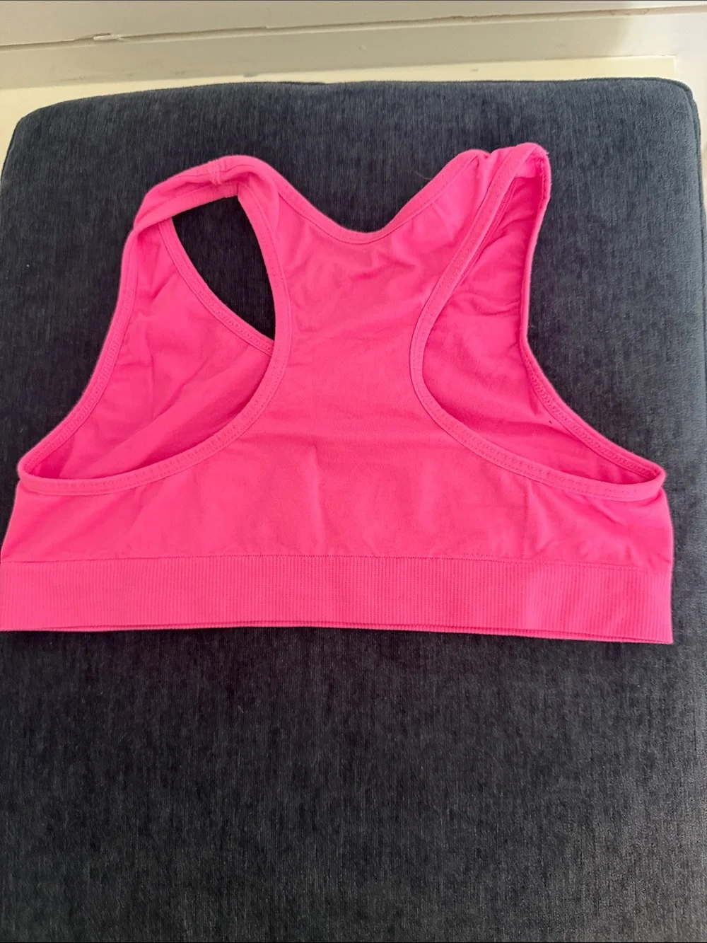 Set of 3- like new Neon Sports Bra Trio - Yellow, Pink, Lime (youth sx XL)